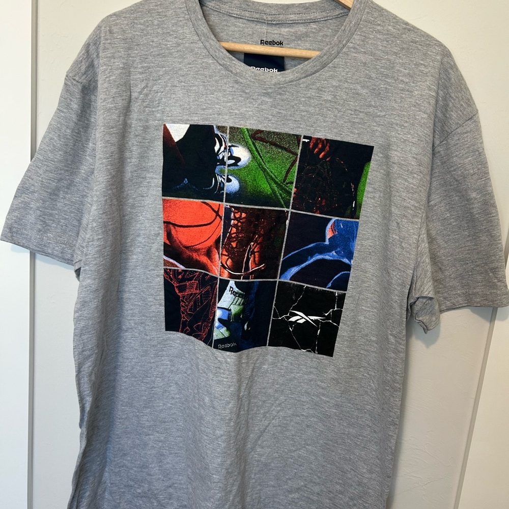 Reebok Multicolor Graphic Men's Tee